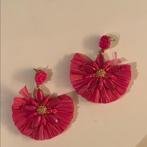 Pink earrings